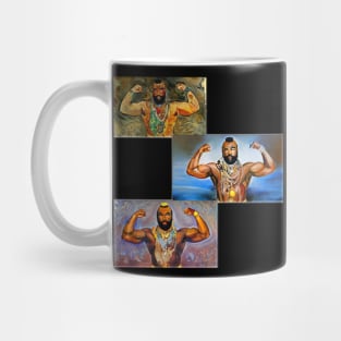 Mr. T Flexing Paintings Mug